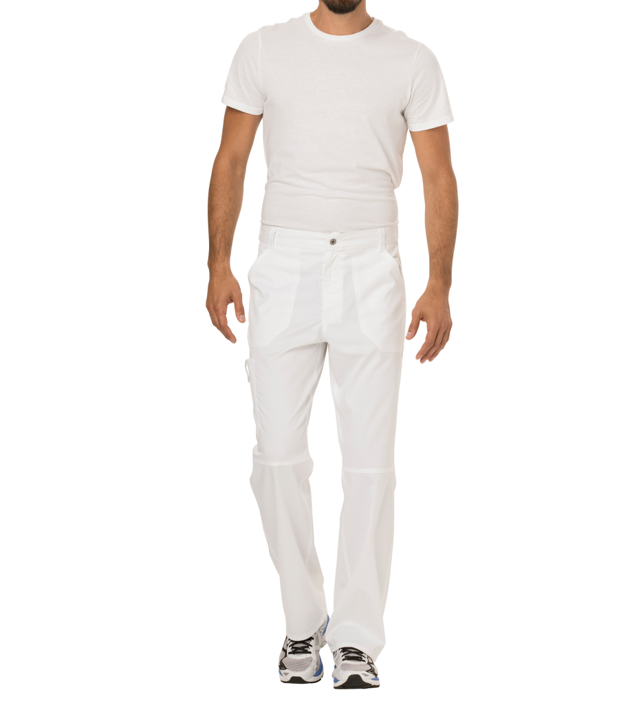 Pantalon cargo à braguette homme