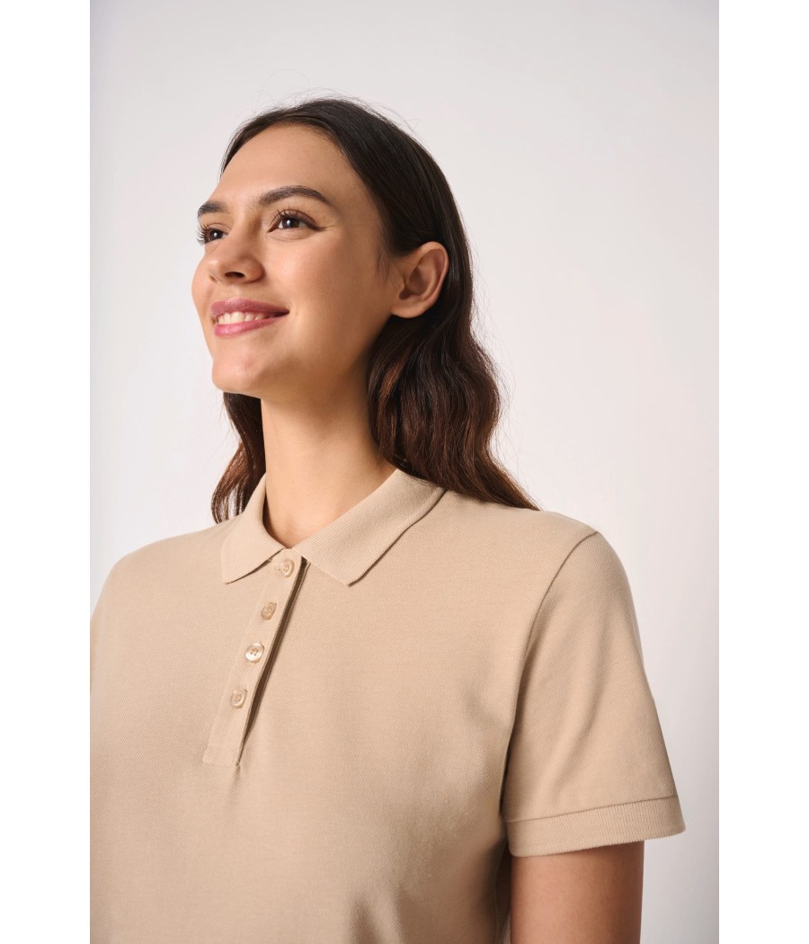 Polo piqué femme