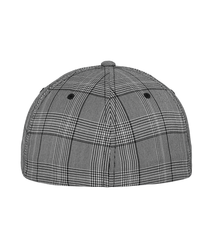 Casquette motif prince de galles