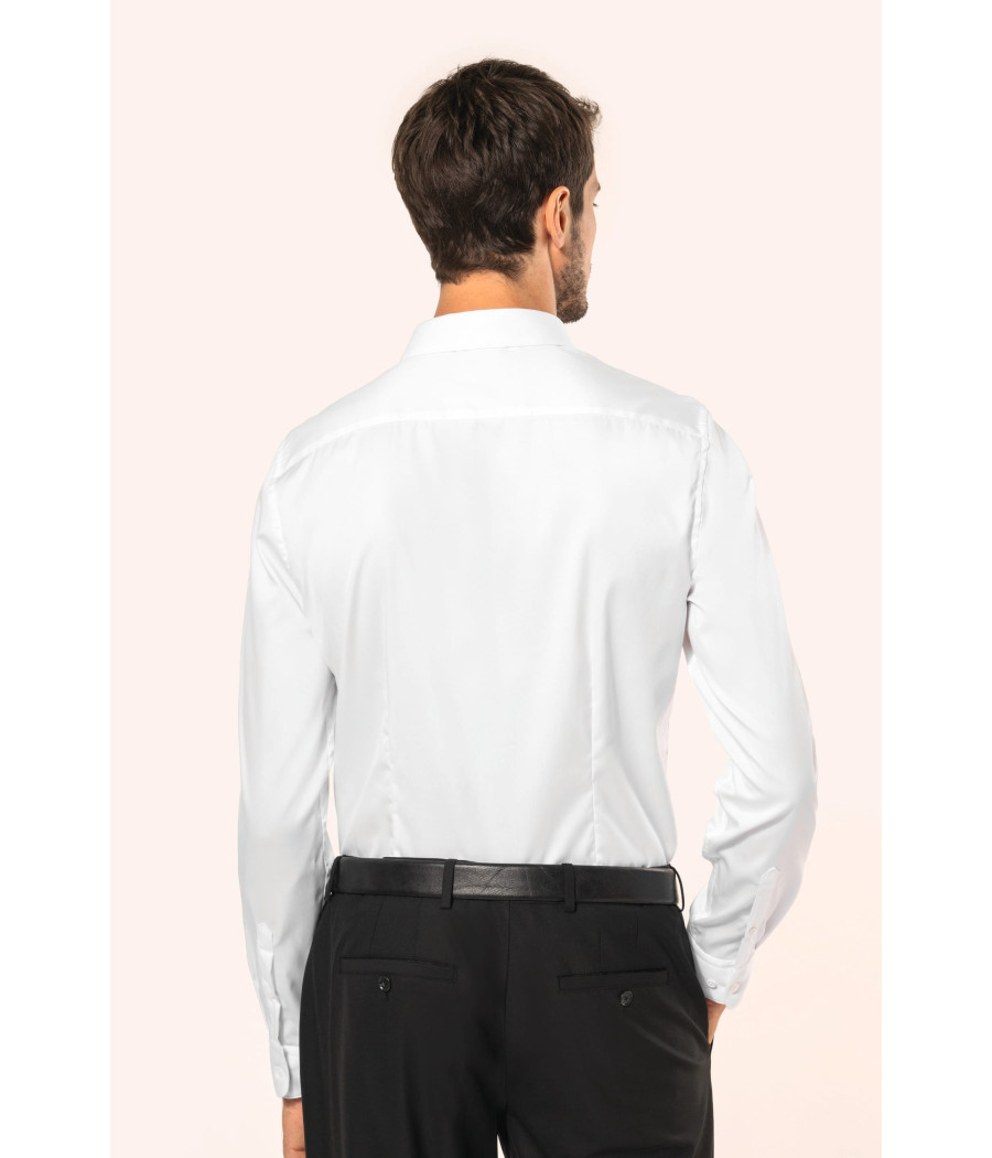 Chemise twill manches longues homme