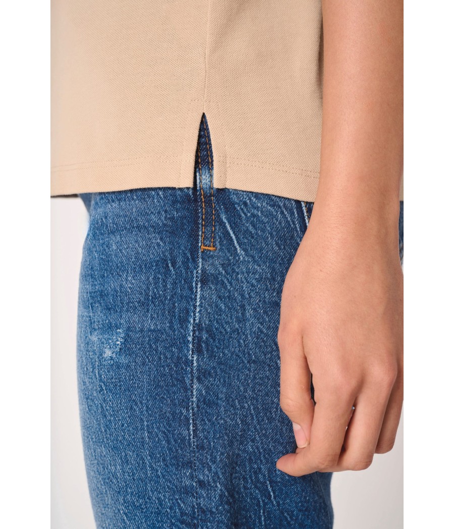 Polo piqué femme