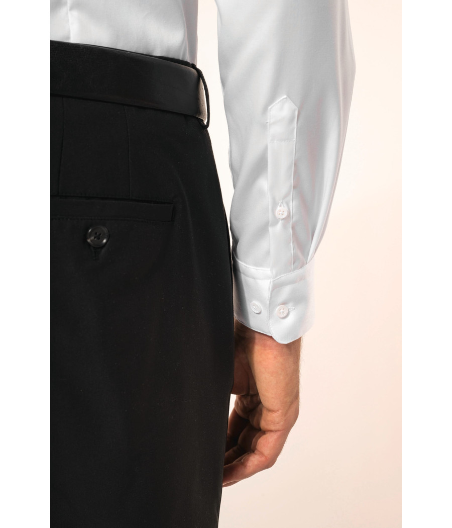 Chemise twill manches longues homme