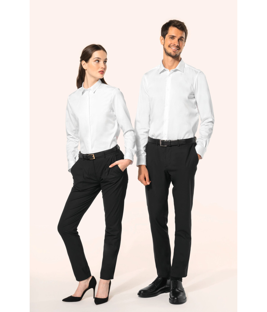 Chemise twill manches longues homme