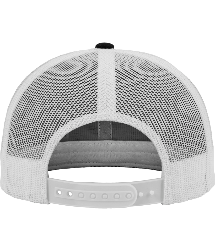 Casquette retro trucker bicolore