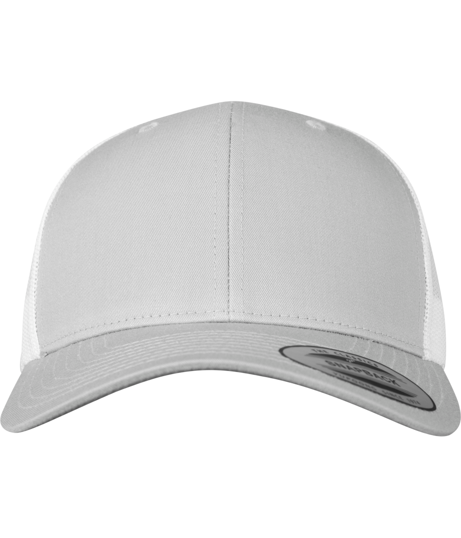 Casquette retro trucker bicolore