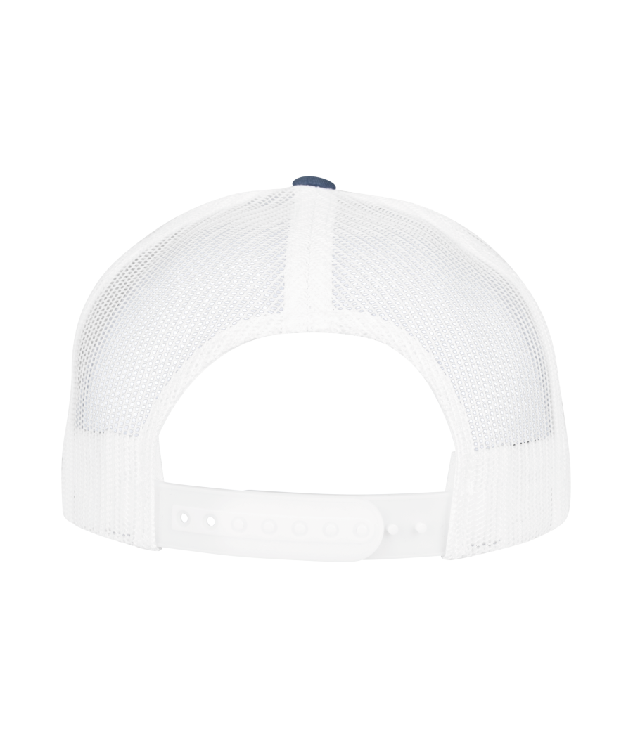 Casquette trucker retro bicolore