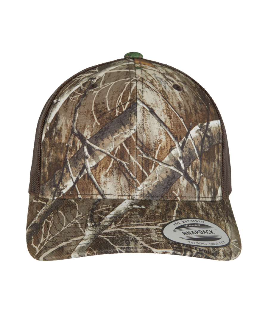 Casquette Retro Trucker camouflage arbre