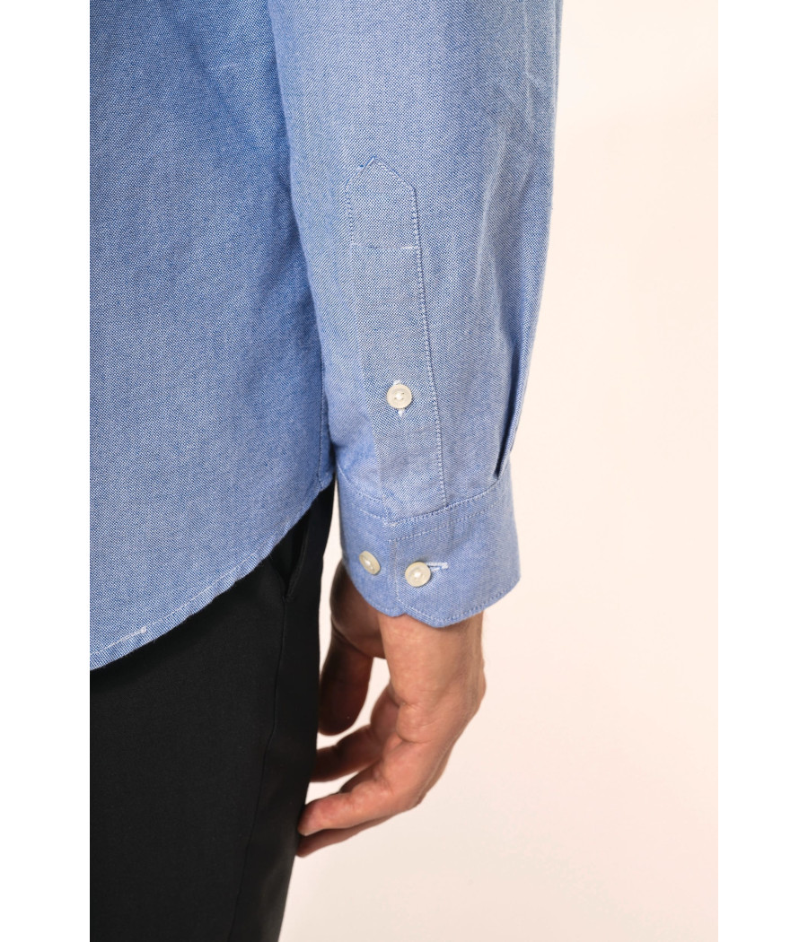 Chemise Oxford manches longues homme