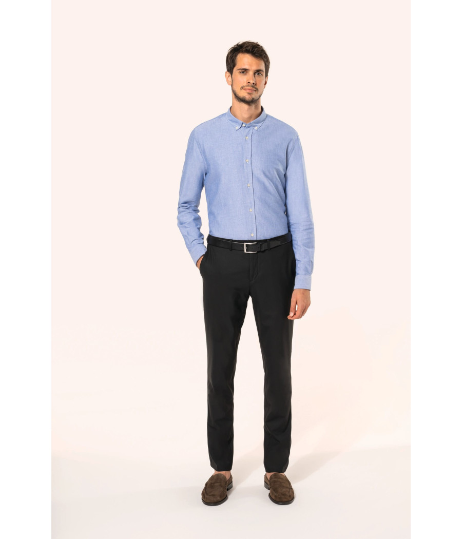 Chemise Oxford manches longues homme