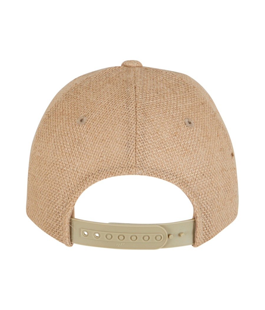 Casquette Dad en jute unisexe