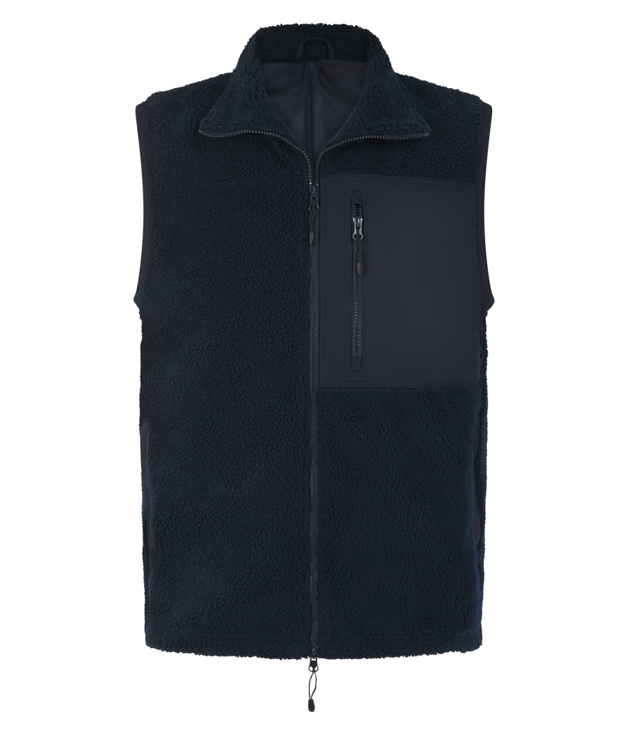 Gilet sherpa recyclé