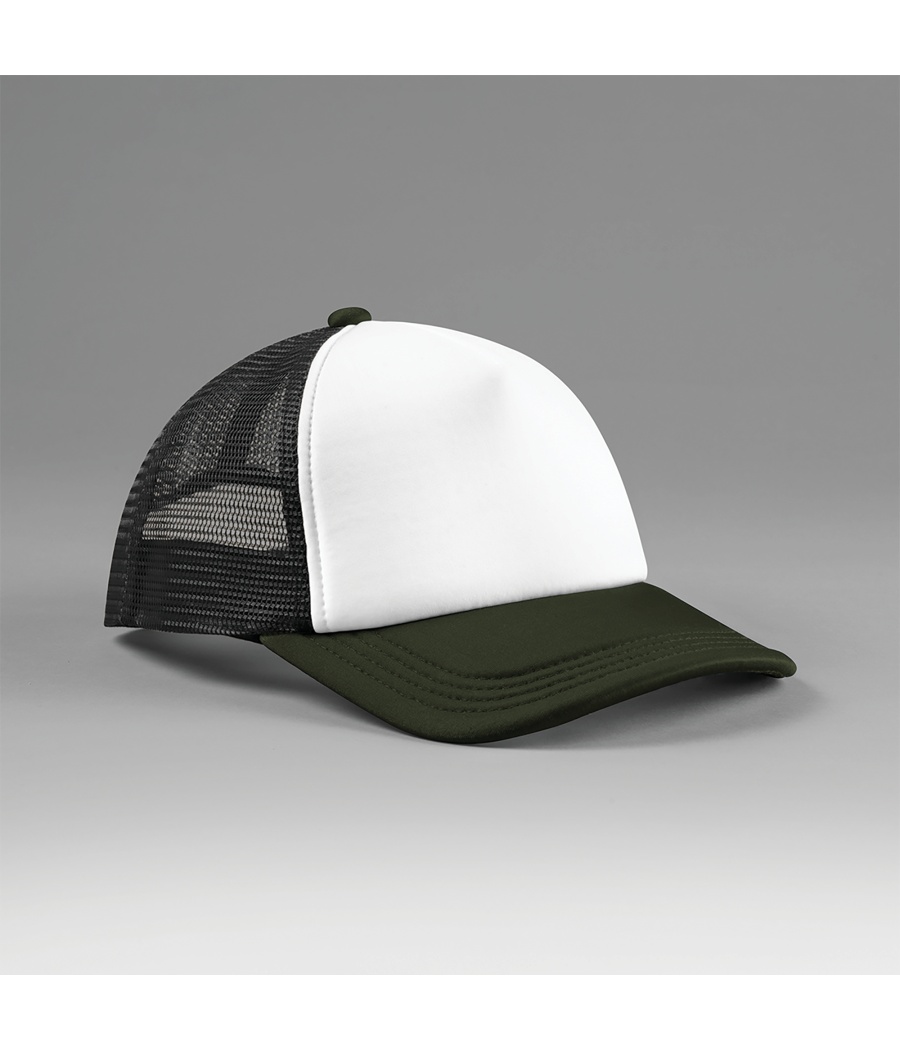 Casquette trucker 5 panneaux multicolor