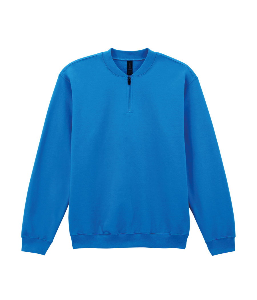 Sweat-shirt en molleton 1/4 zip