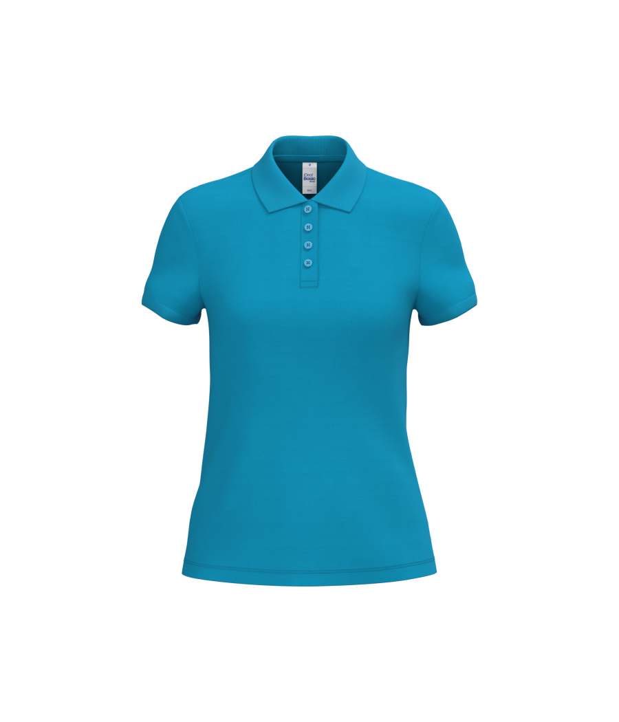 Polo piqué femme