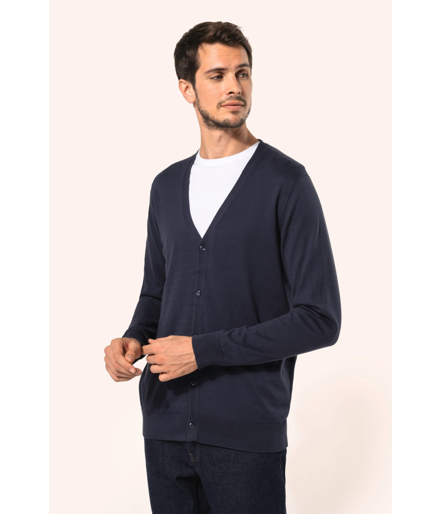 Cardigan Supima® homme