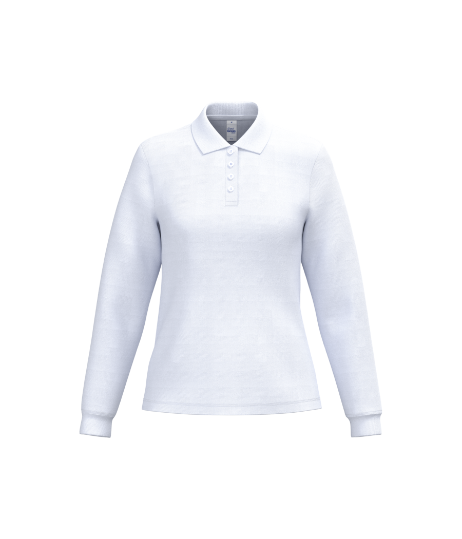 Polo piqué LSL femme