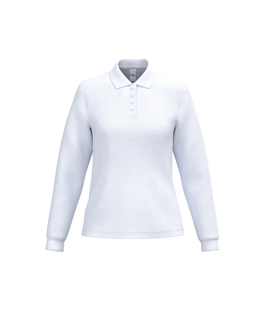 Polo piqué LSL femme