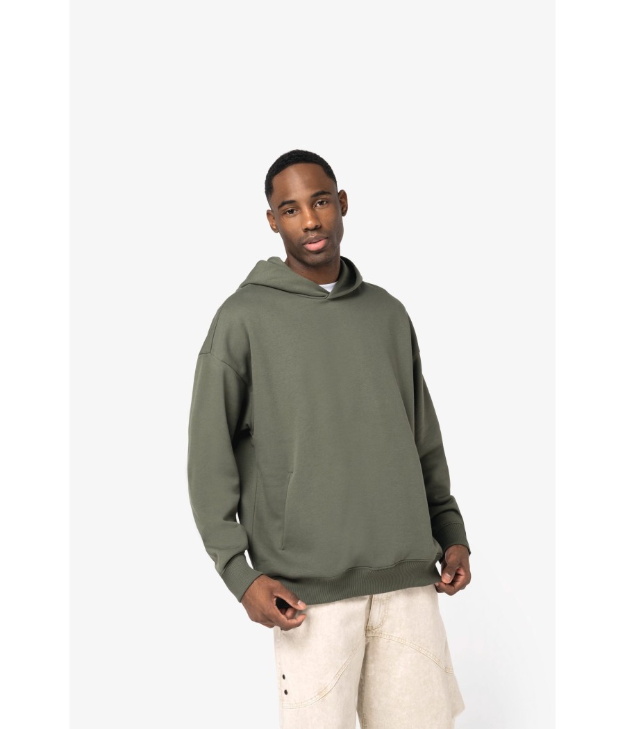 Sweat-shirt écoresponsable à capuche oversize unisexe