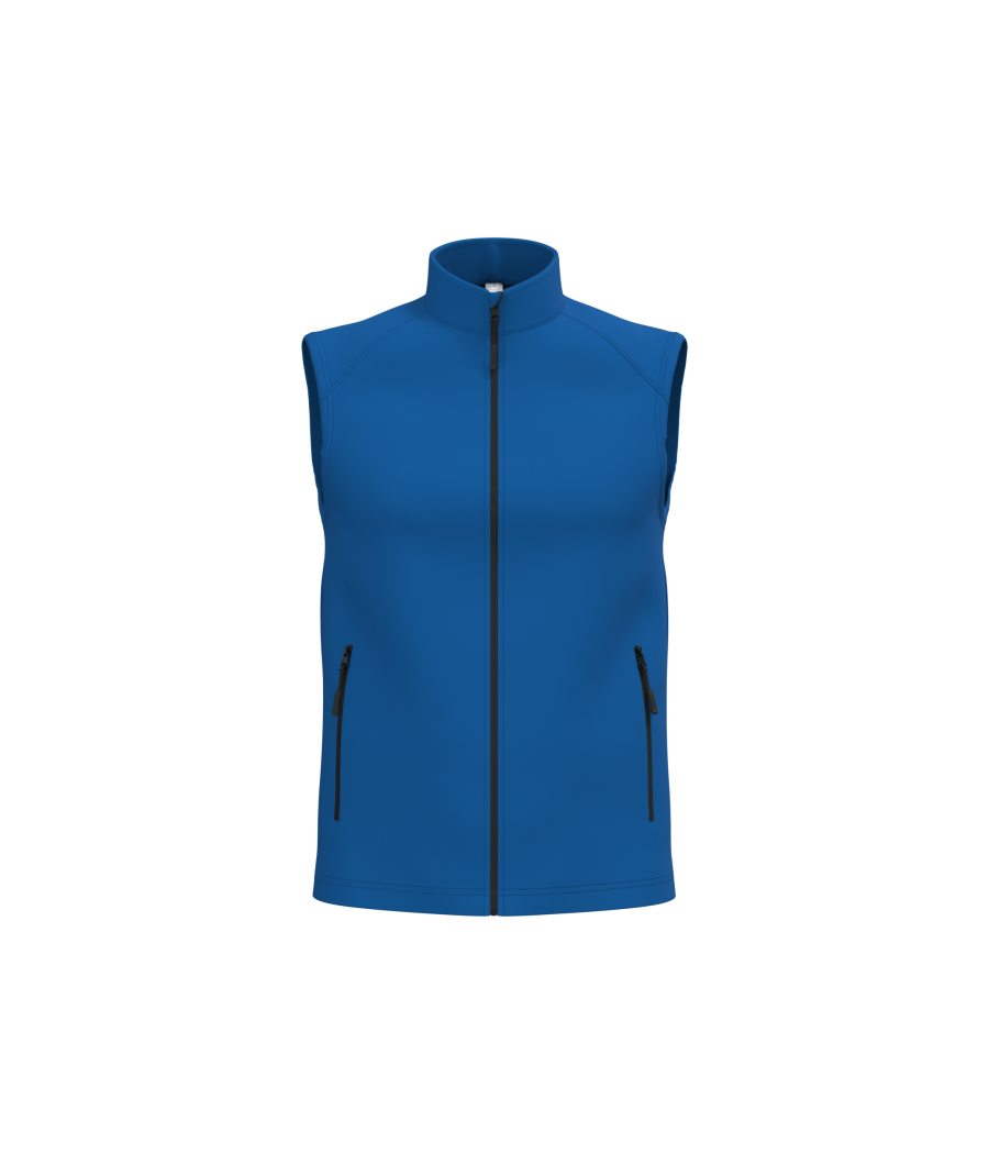 Bodywarmer softshell 2 couches unisexe