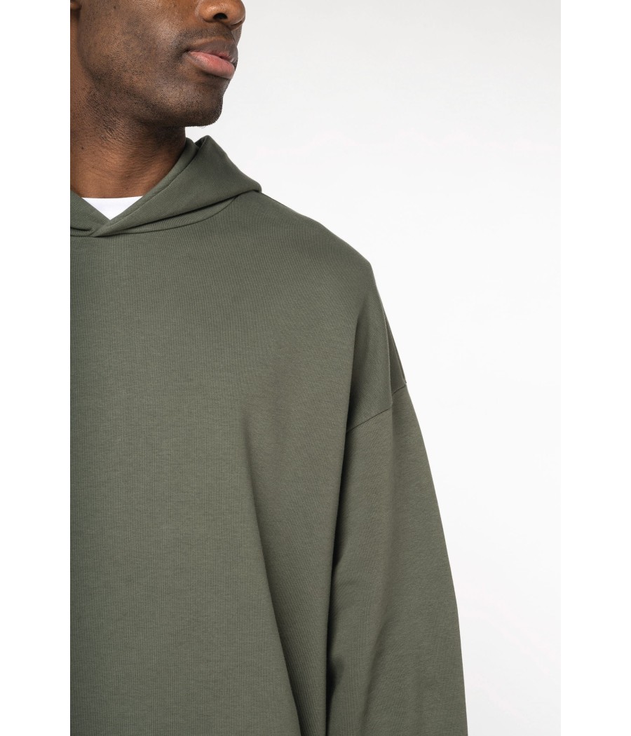 Sweat-shirt écoresponsable à capuche oversize unisexe