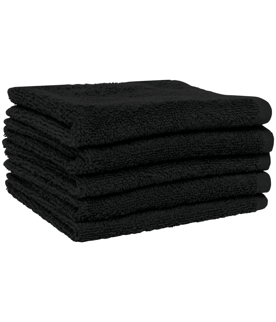 Serviettes d'invité 30 x 30 cm - Lot de 5 serviettes