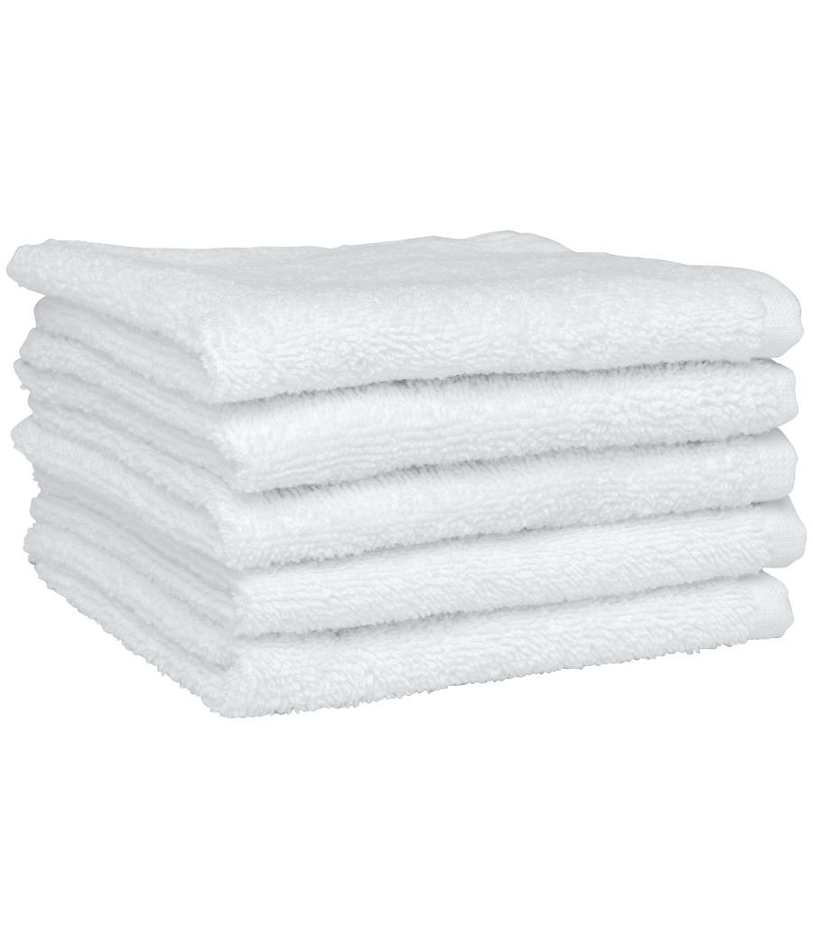 Serviettes d'invité 30 x 30 cm - Lot de 5 serviettes