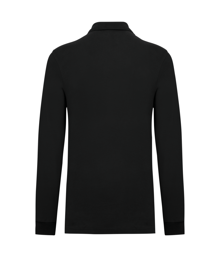 Polo piqué manches longues Bio180 homme