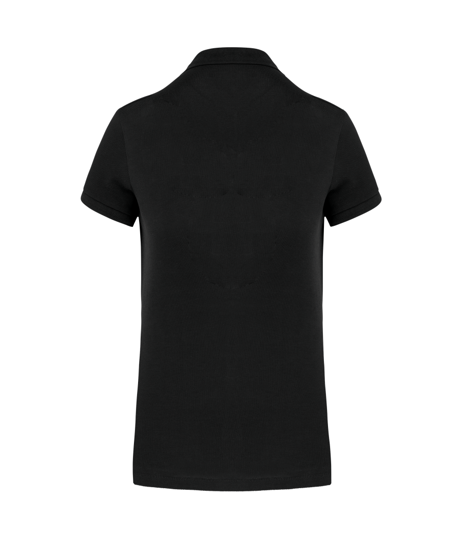Polo Supima® manches courtes femme