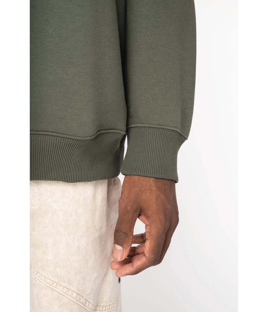 Sweat-shirt écoresponsable à capuche oversize unisexe