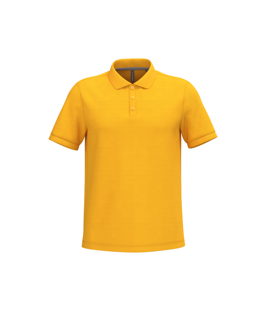 Polo piqué manches courtes homme