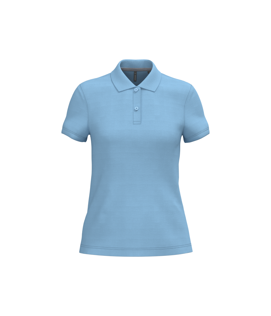 Polo manches courtes femme