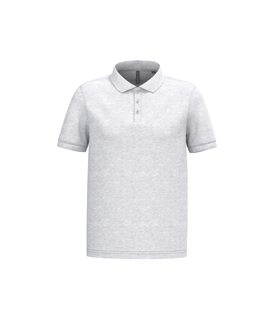 Polo piqué manches courtes homme