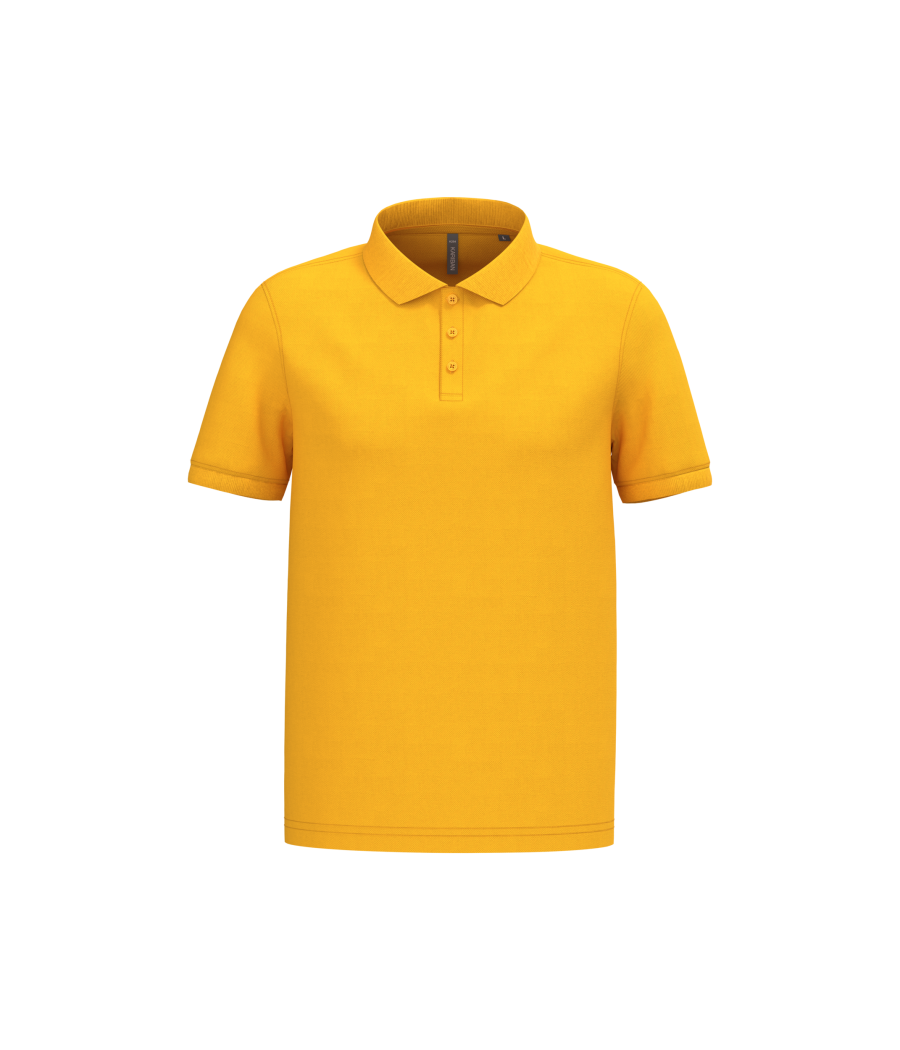 Polo piqué manches courtes homme