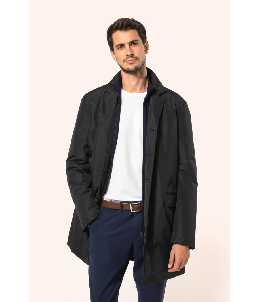 Trench structuré homme