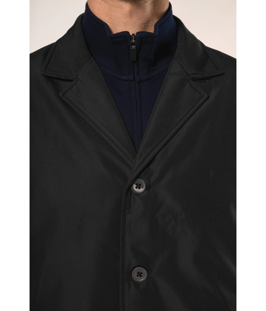 Trench structuré homme