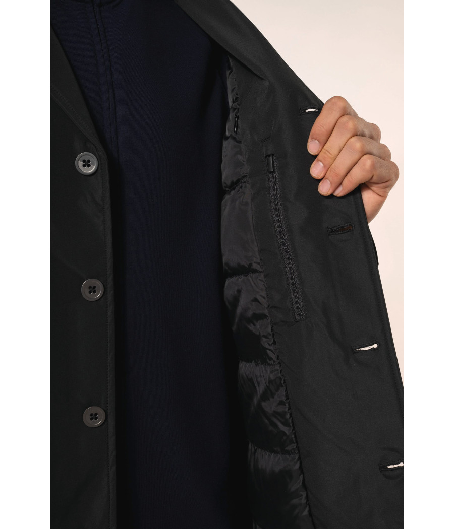 Trench structuré homme