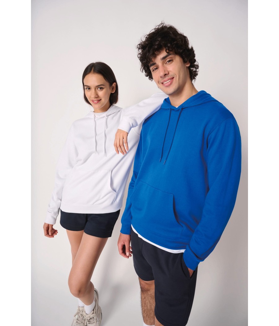 Sweat-shirt à capuche unisexe