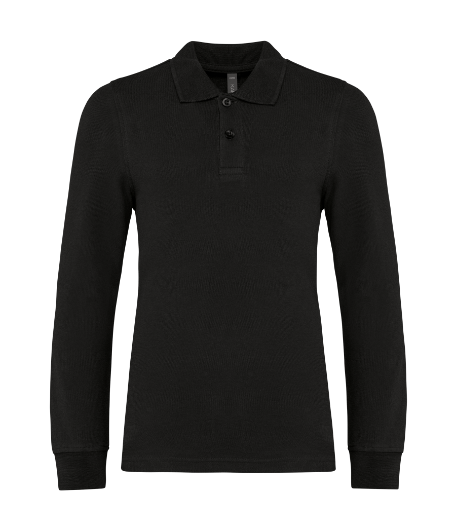 Polo manches longues enfant