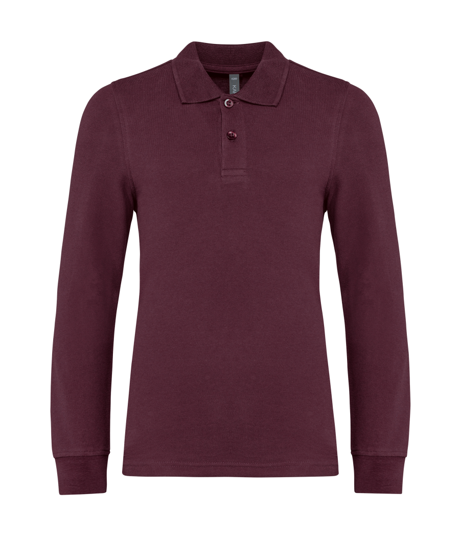 Polo manches longues enfant