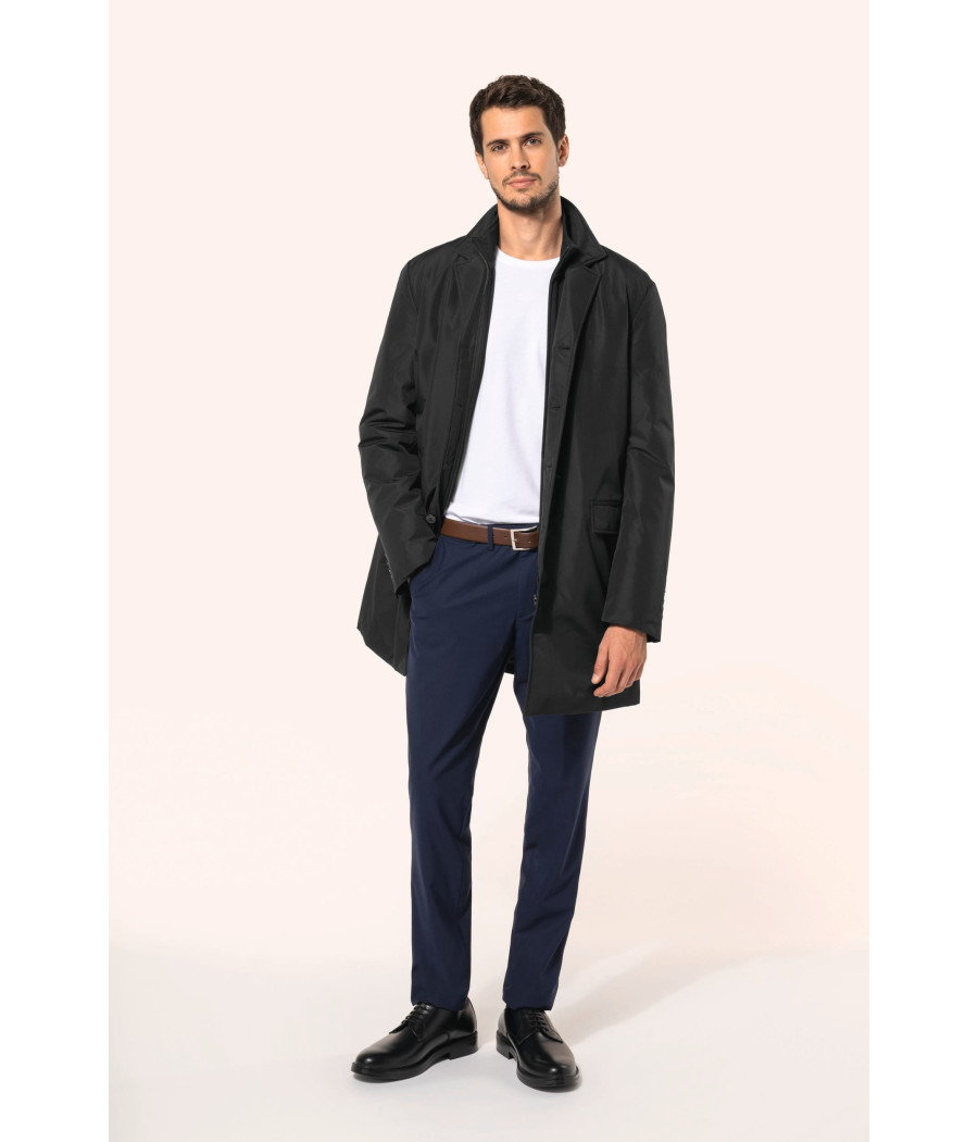 Trench structuré homme