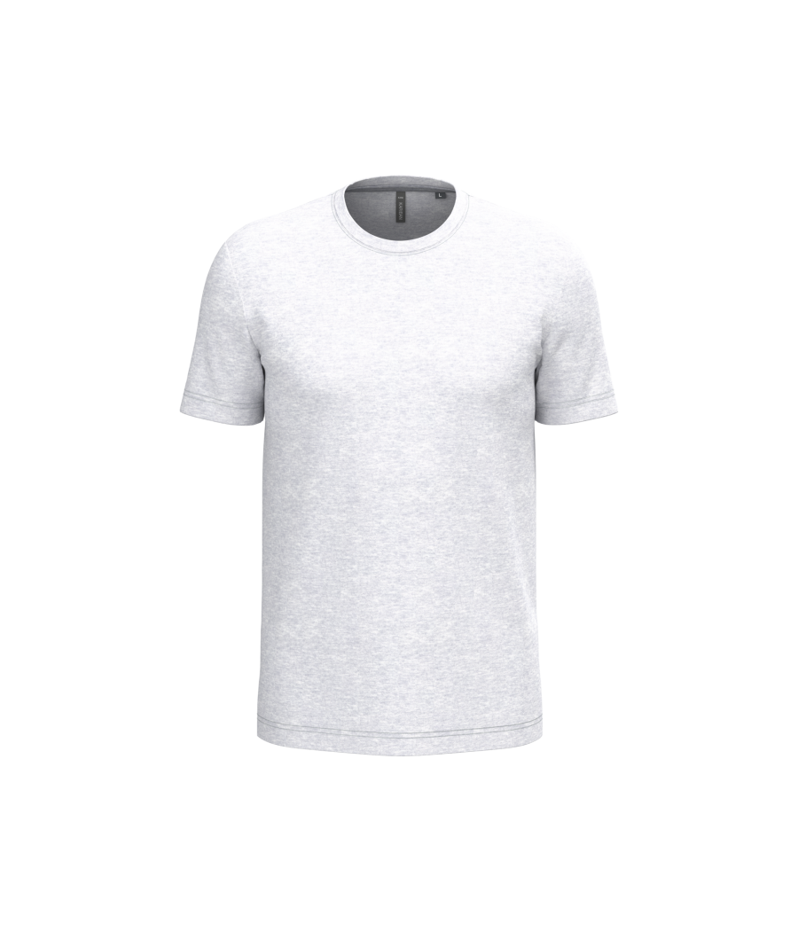 T-shirt col rond manches courtes homme