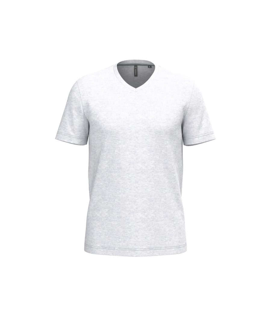 T-shirt col V manches courtes homme