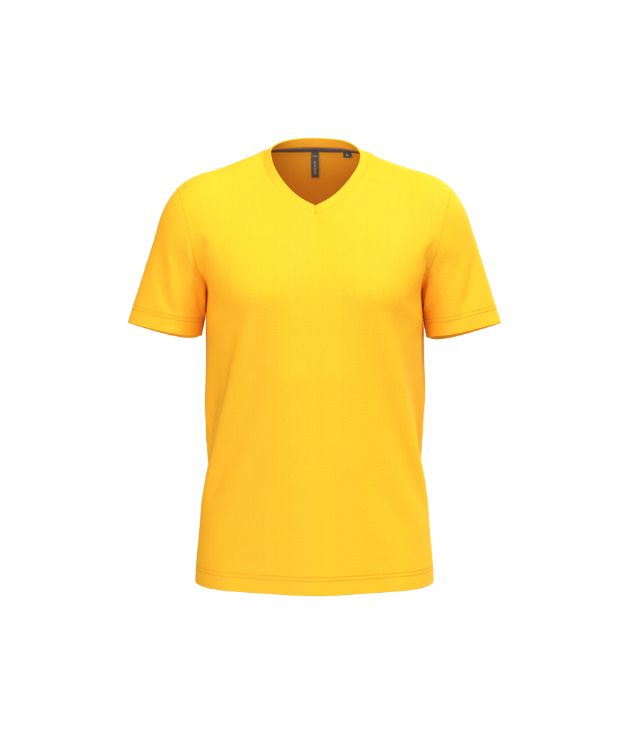 T-shirt col V manches courtes homme