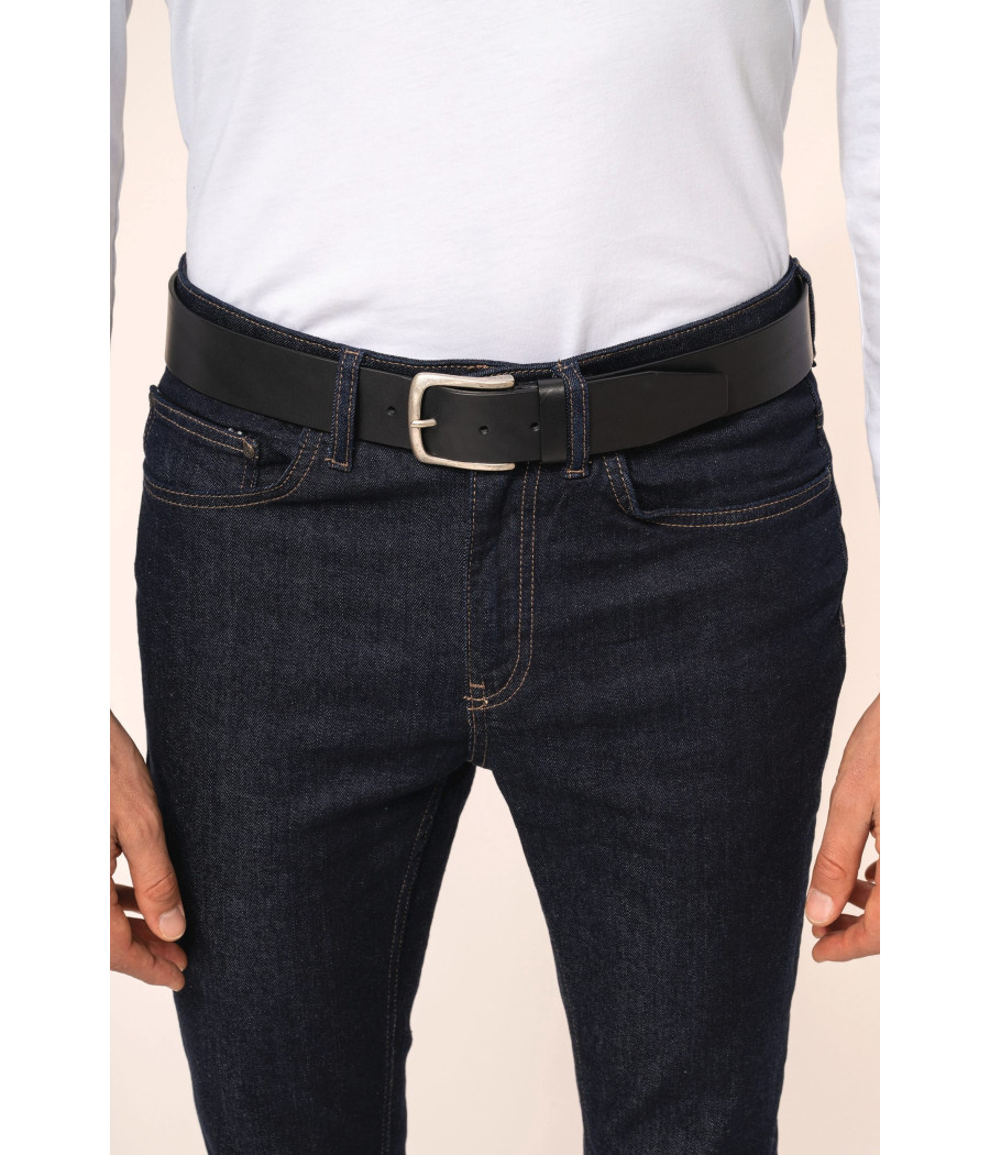 Ceinture vintage cuir homme