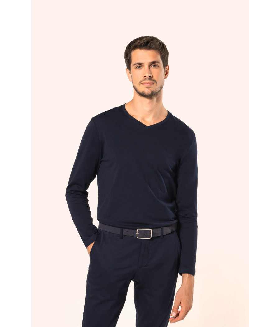 Ceinture cuir  velours homme