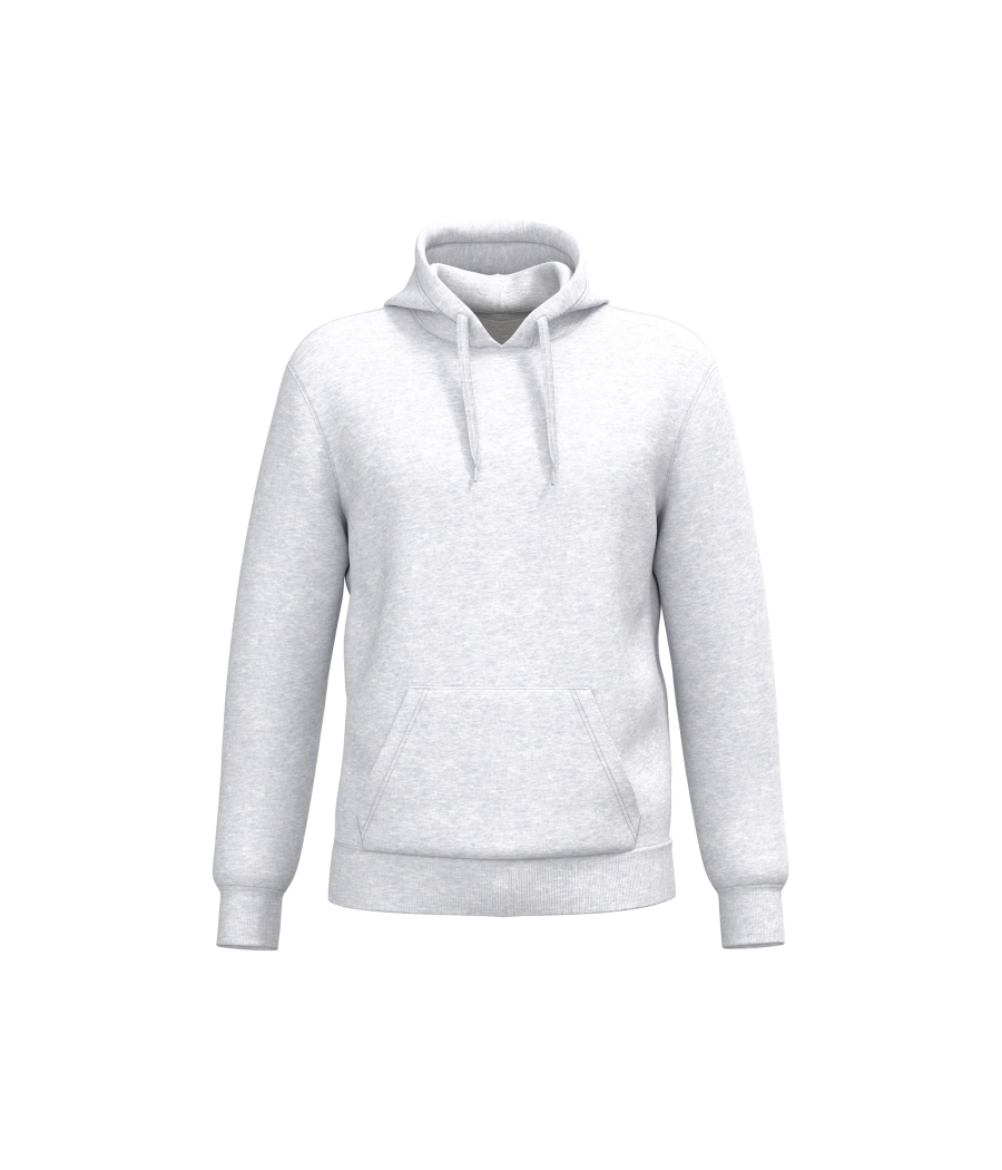 Sweat-shirt recyclé à capuche unisexe