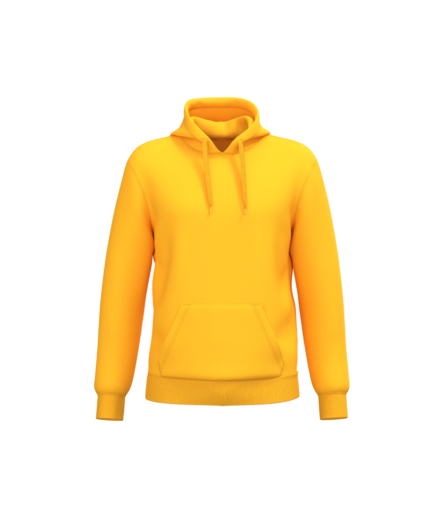 Sweat-shirt recyclé à capuche unisexe