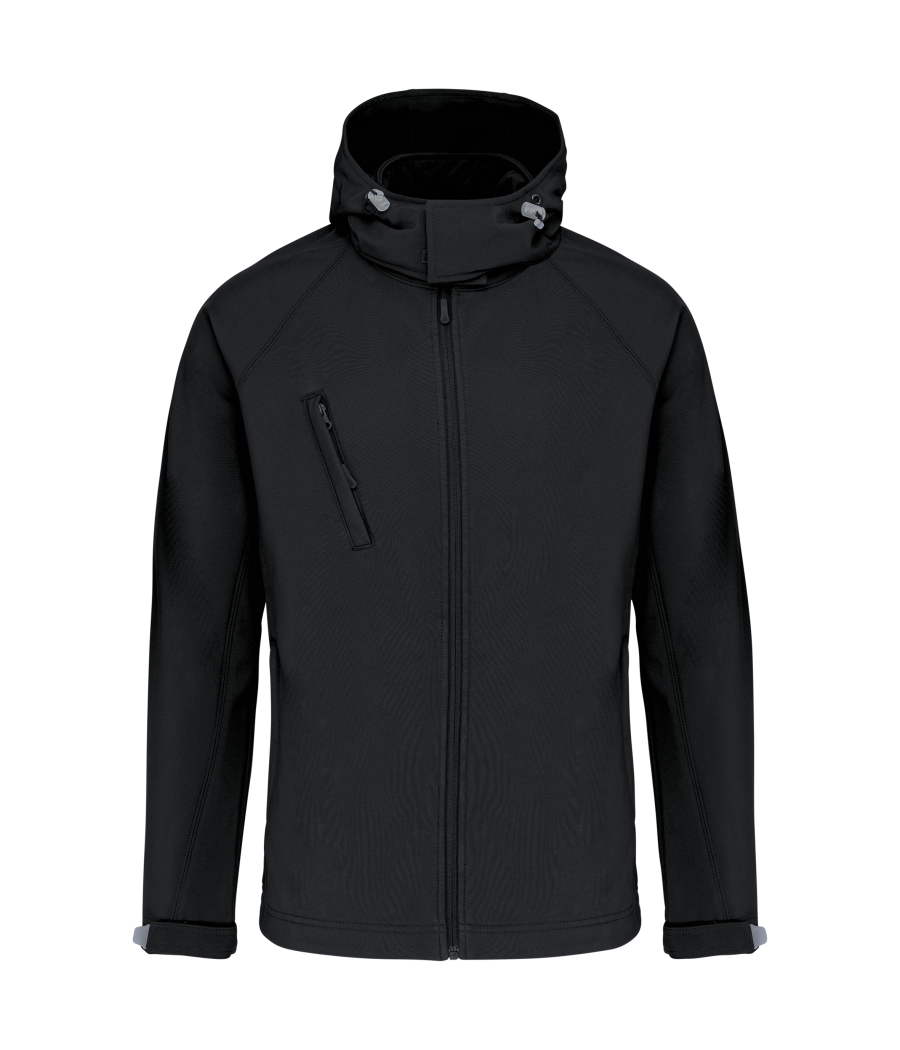 Veste softshell à capuche amovible homme