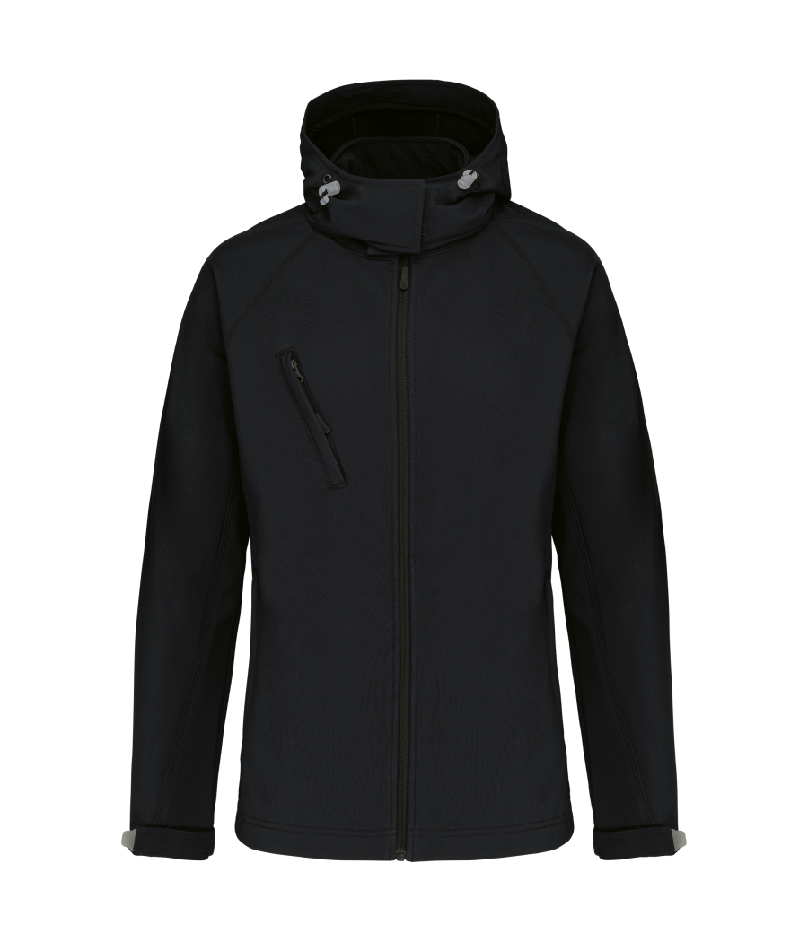 Veste softshell à capuche amovible femme