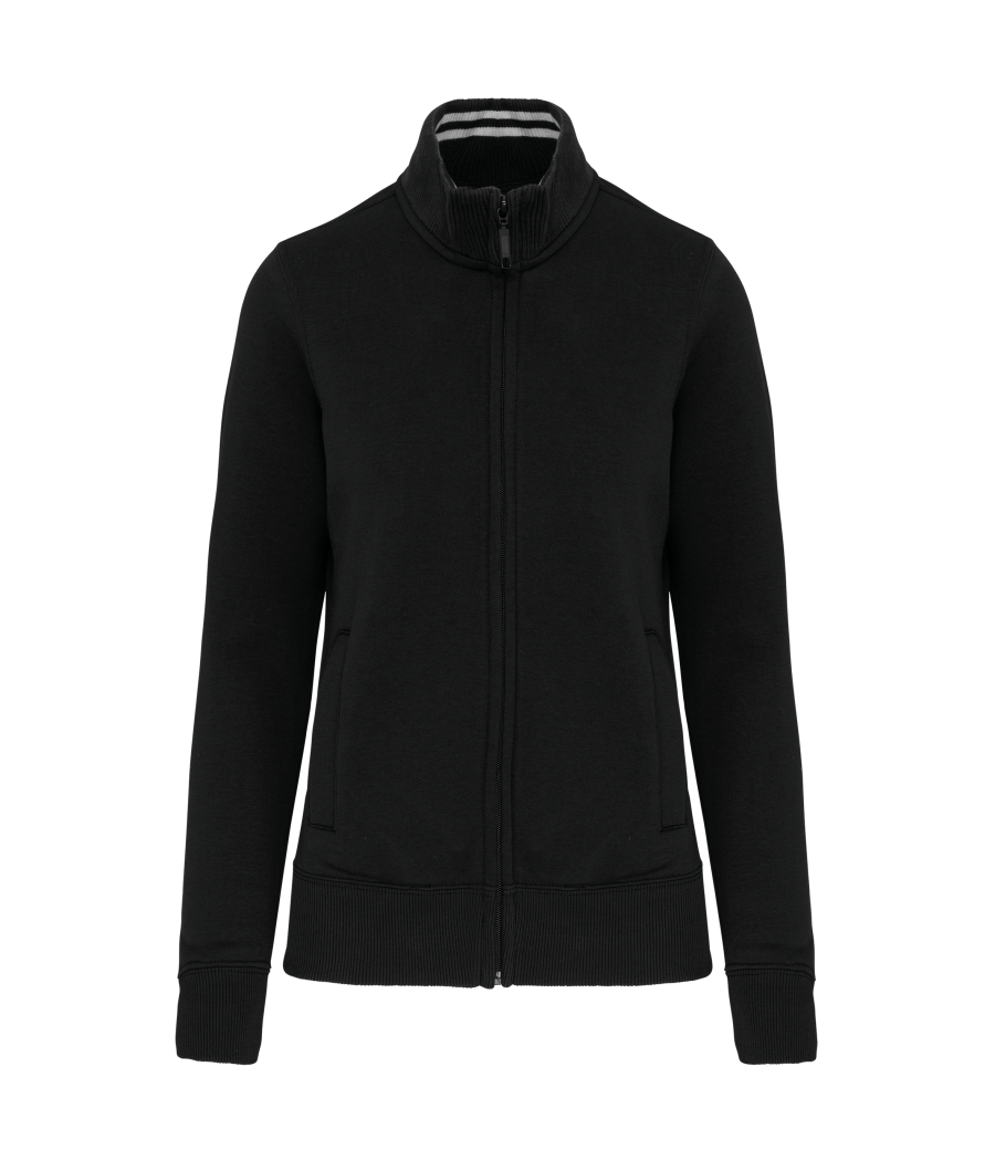 Veste molleton zippée femme